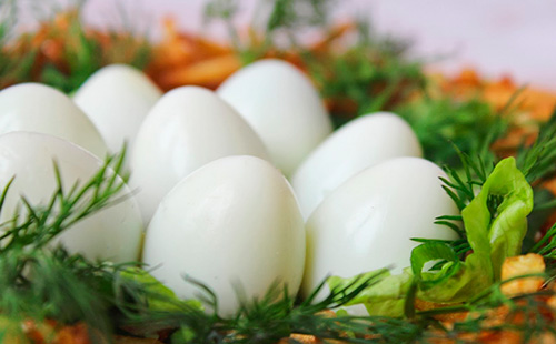Варени и обелени яйца от пъдпъдъци