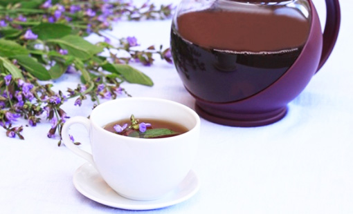 Чай от градински чай от кашлица
