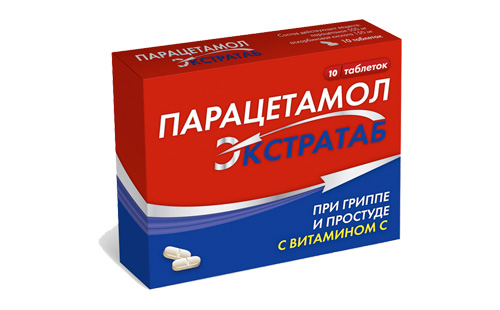 Парацетамол Опаковка