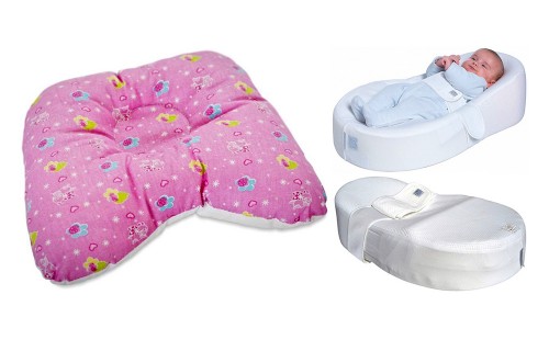 Различни ортопедични възглавници за бебета