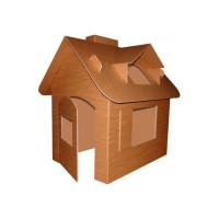 Къща от картон за деца