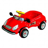 Педална червена кола за малки състезатели