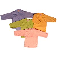 Многоцветни блузи за новородени