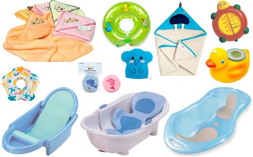 Бани за деца, хавлиени кърпи с качулка, термометър за вода, кръг за къпане на бебета