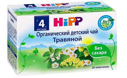Биологичен билков чай ​​HiPP