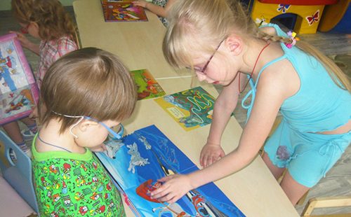 Деца от детска градина в Кемерово